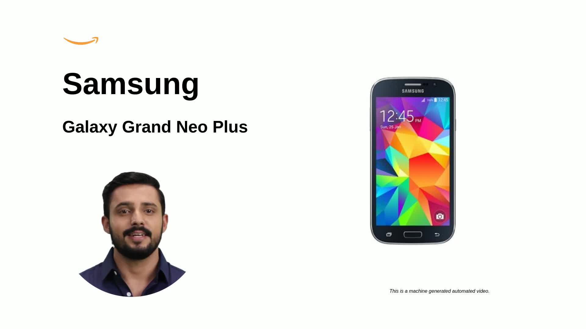 Samsung Galaxy Grand Neo Plus GT-I9060I (Midnight Black, 8GB